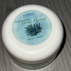 NEW RARE BATH & BODY WORKS JUNIPER BREEZE Body Butter HARD TO Find